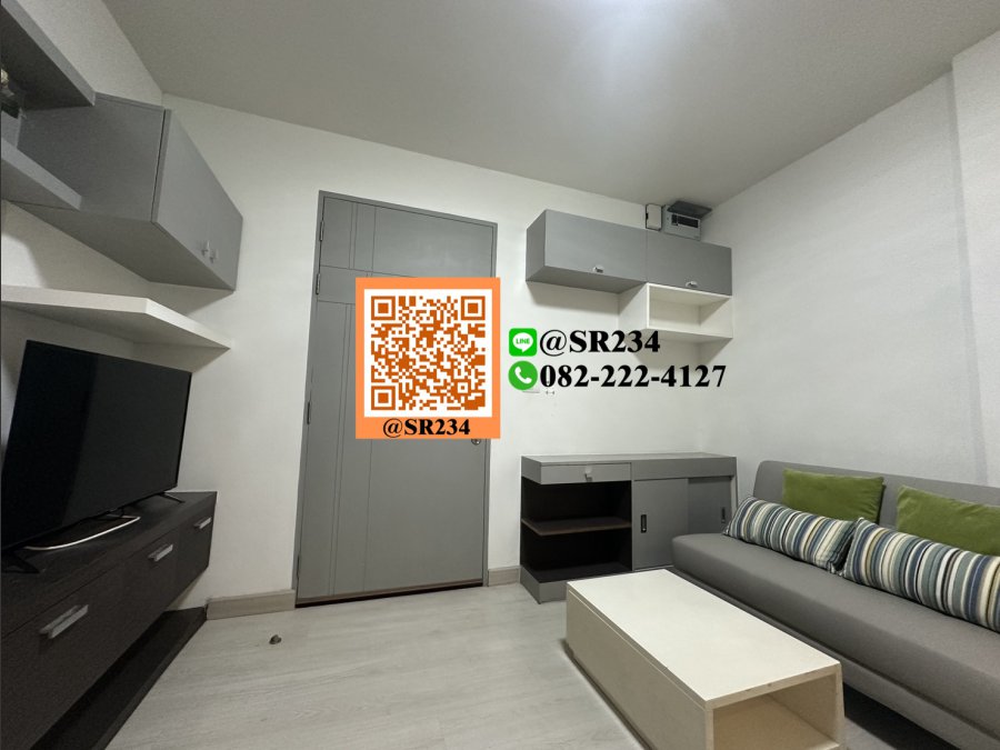 ให้เช่า เดอะลีฟ พัฒนาการ ซ.10/1 1 นอน 1 น้ำ ขนาด 36.57  ตร.ม. ชั้น 5