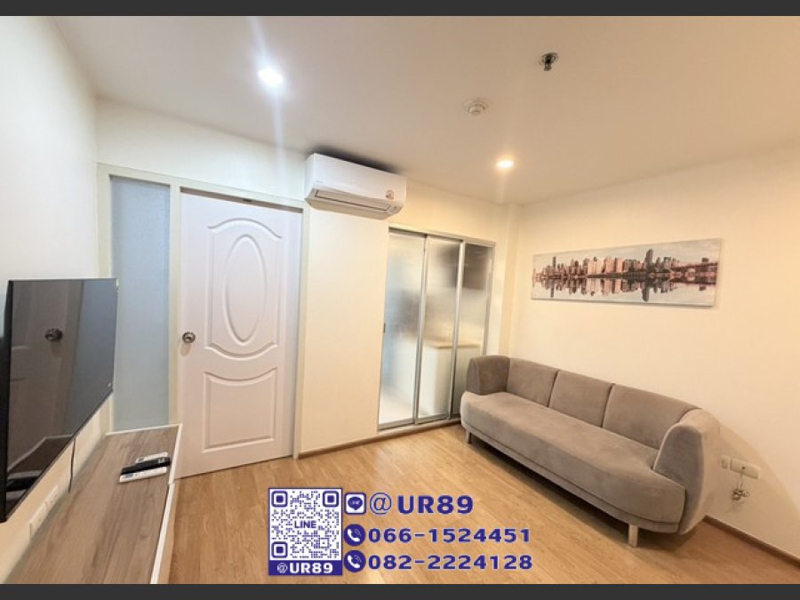 ให้เช่า/For RENT คอนโด ยู ดีไลท์แอท อ่อนนุช สเตชั่น (U Delight @ Onnut Station) 1ห้องนอน 1ห้องน้ำ ชั้น 18 ขนาด 30 ตรม.