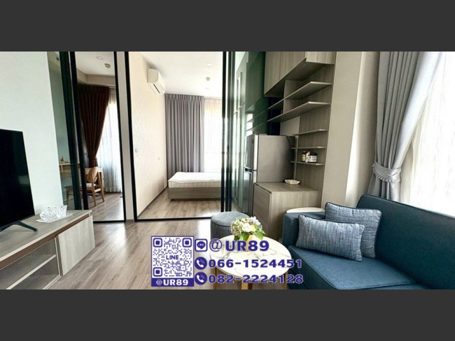 ให้เช่า/Rent คอนโด Knightsbridge Prime Onnut (ไนท์บริดจ์ ไพร์ม อ่อนนุช) 1ห้องนอน 1ห้องน้ำ 33 ตรม. ชั้น 36