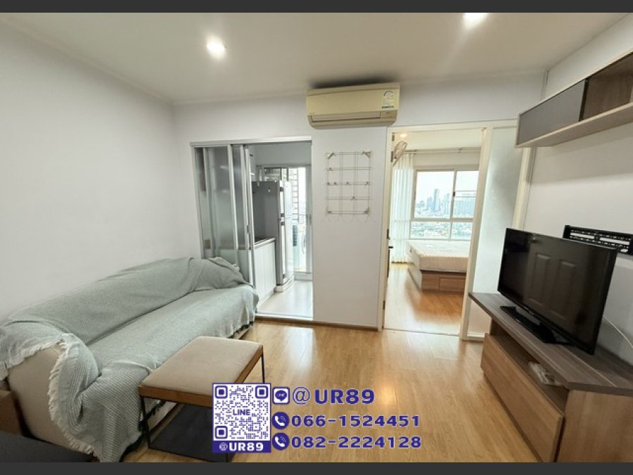 ให้เช่า/For RENT คอนโด ยู ดีไลท์แอท อ่อนนุช สเตชั่น (U Delight @ Onnut Station) 1ห้องนอน 1ห้องน้ำ ชั้น 29 ขนาด 30 ตรม.
