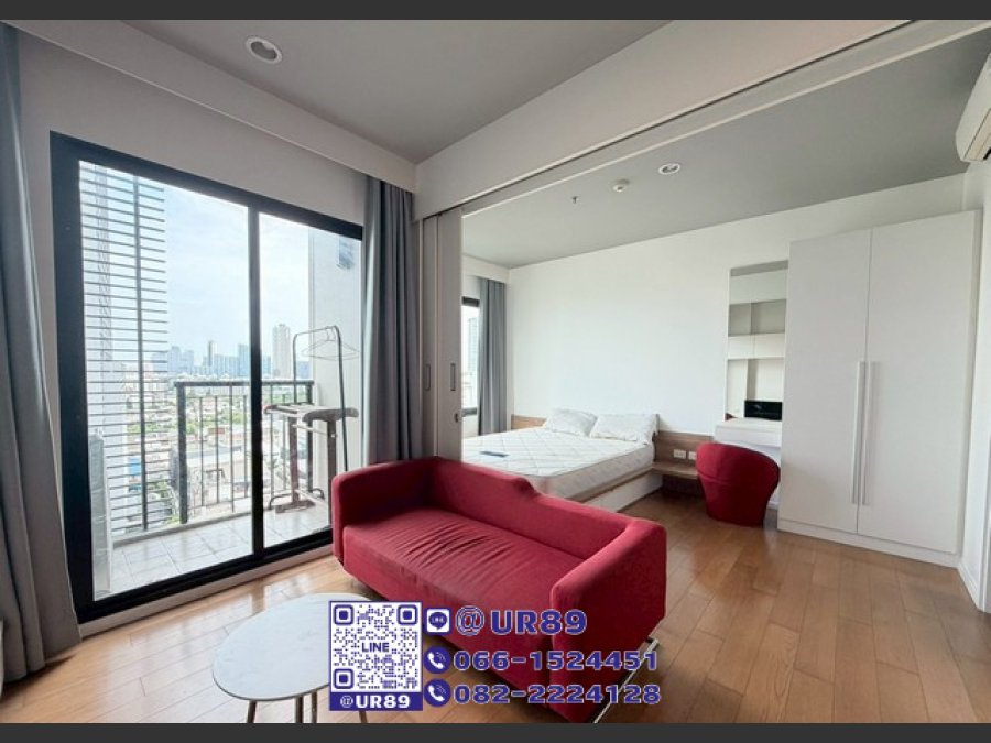 ให้เช่า บลอคส์ 77  1 ห้องนอน  ขนาด  40 ตร.ม. ชั้น 12