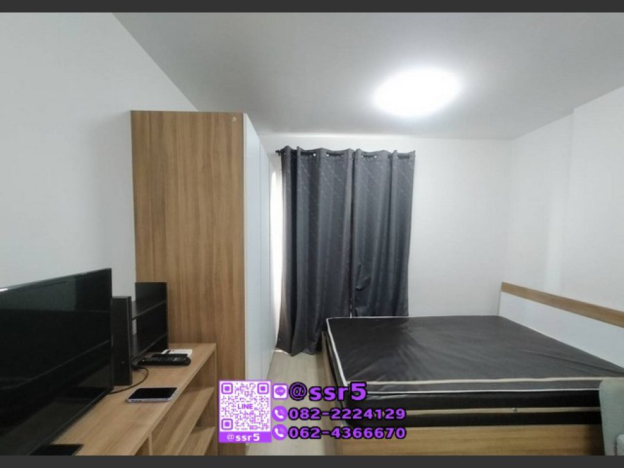 ให้เช่า เอลลิโอ สุขุมวิท 64  สตูดิโอ  ขนาด  23 ตร.ม. ชั้น 5