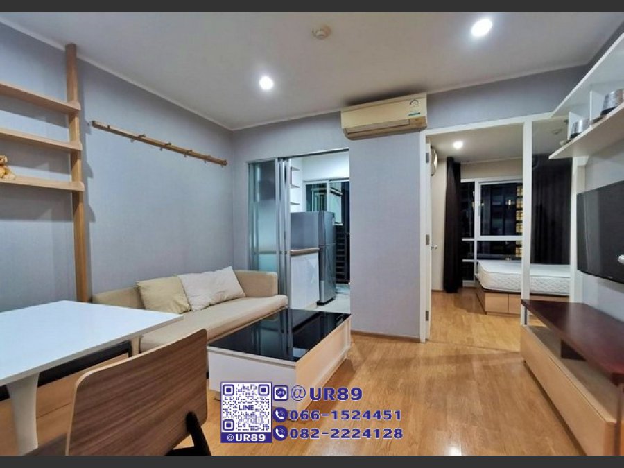 ให้เช่า/For RENT คอนโด ยู ดีไลท์แอท อ่อนนุช สเตชั่น (U Delight @ Onnut Station) 1ห้องนอน 1ห้องน้ำ ชั้น 12A ขนาด 30 ตรม.