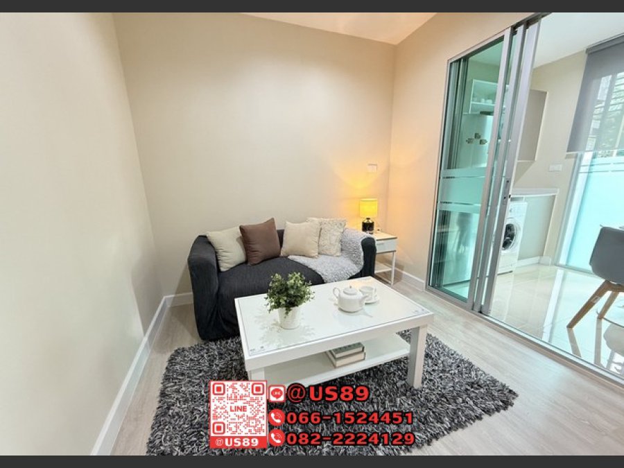 ขาย/For Sale คอนโด Metro Luxe Kaset (เมโทร ลักซ์ เกษตร)  1 ห้องนอน 1 ห้องน้ำ ชั้น 3 อาคาร A ขนาด 28 ตรม.