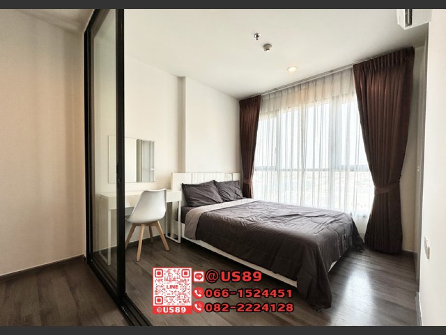 ขาย/For Sale คอนโด เดอะ เบส พาร์คอีสท์ สุขุมวิท 77 (The Base Park East Sukhumvit 77) 1 ห้องนอน 1 ห้องน้ำ ชั้น 14 ขนาด 26 ตรม.