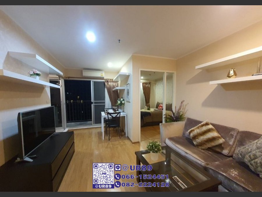 ให้เช่า/For RENT คอนโด ยู ดีไลท์แอท อ่อนนุช สเตชั่น (U Delight @ Onnut Station) 1ห้องนอน 1ห้องน้ำ ชั้น 23 ขนาด 39 ตรม.