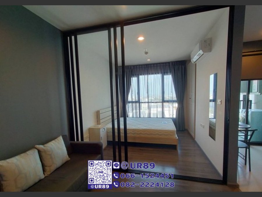 ให้เช่า/For Rent คอนโด The Base Park East Sukhumvit 77 (เดอะ เบส พาร์ค อีสท์ สุขุมวิท 77) 1ห้องนอน 1ห้องน้ำ 26 ตรม. ชั้น 15