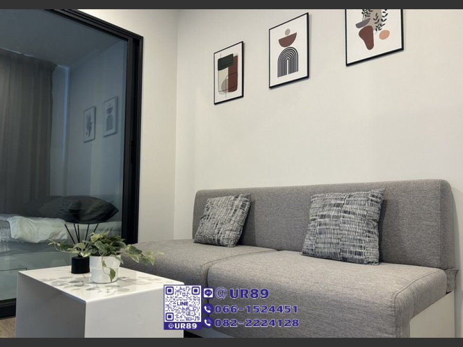 ให้เช่า/For RENT คอนโด Blue Sukhumvit 89 (บลู สุขุมวิท 89) 1ห้องนอน 1ห้องน้ำ ชั้น 5 ขนาด 24.5 ตรม.