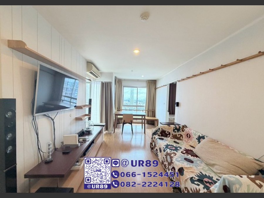 ให้เช่า/For RENT คอนโด ยู ดีไลท์แอท อ่อนนุช สเตชั่น (U Delight @ Onnut Station) 1ห้องนอน 1ห้องน้ำ ชั้น 18 ขนาด 30 ตรม.