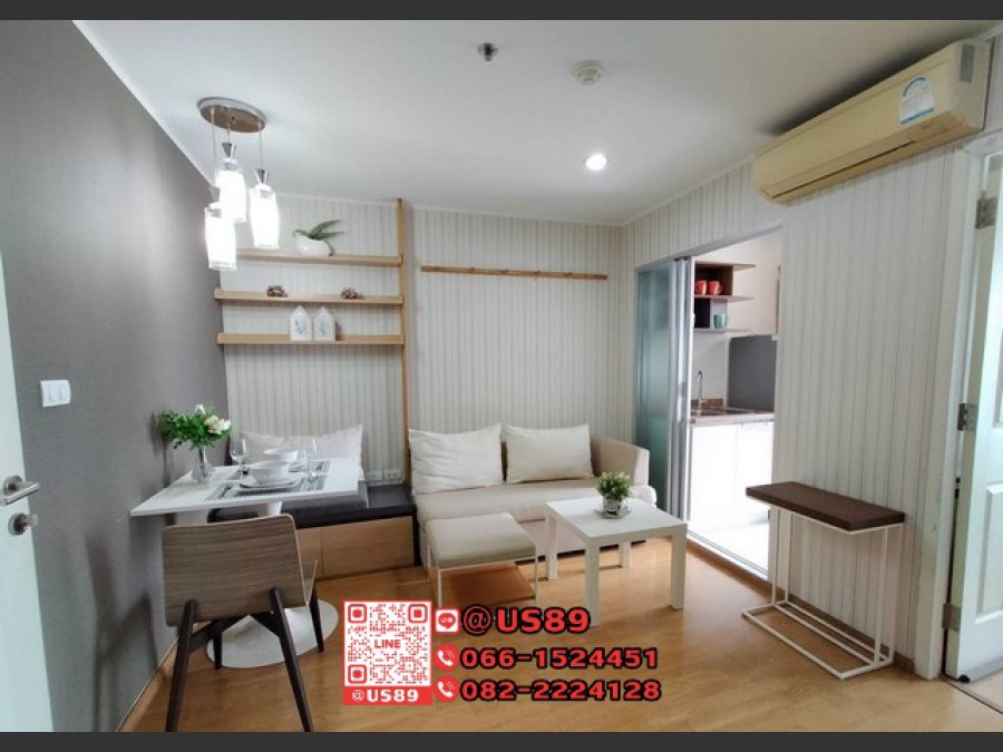 ขาย/For Sale คอนโด ยู ดีไลท์แอท อ่อนนุช สเตชั่น (U Delight @ Onnut Station) 1 ห้องนอน 1 ห้องน้ำ ชั้น 9 ขนาด 30 ตรม.