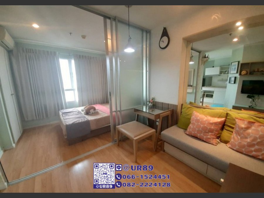 ให้เช่า คอนโด ลุมพินี วิลล์ สุขุมวิท 77/2    1 ห้องนอน   ขนาด  23.32  ตร.ม.  ชั้น  8