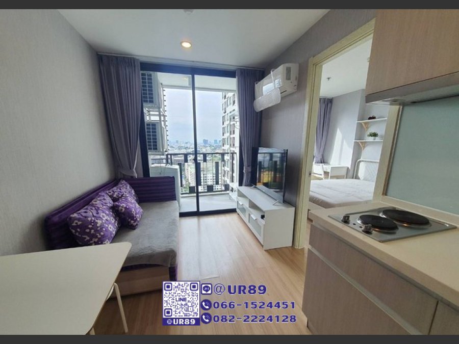 ให้เช่าคอนโด อาทีมิส สุขุมวิท 77  ขนาด 27 ตรม.ชั้น 19