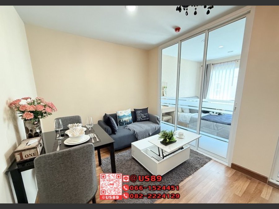 ขาย/For Sale คอนโด Regent Home Sukhumvit 81 (รีเจ้นท์ โฮม สุขุมวิท 81)  1 ห้องนอน 1 ห้องน้ำ ชั้น 8 ขนาด 28 ตรม. ตึก B