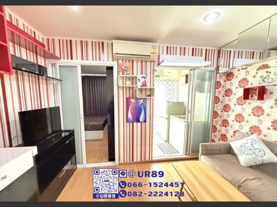 ให้เช่า/For RENT คอนโด ยู ดีไลท์แอท อ่อนนุช สเตชั่น (U Delight @ Onnut Station) 1ห้องนอน 1ห้องน้ำ ชั้น 24 ขนาด 30 ตรม.