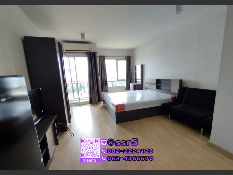 ให้เช่า/Rent คอนโด IRIS Avenue Onnuch - Suvarnabhumi (ไอริส แอเวนิว อ่อนนุช - สุวรรณภูมิ) สตูดิโอ  27 ตรม. ชั้น 8 อาคาร 5