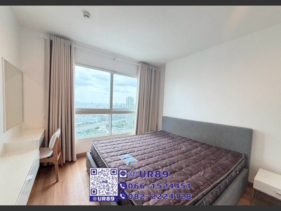 ให้เช่า/For RENT คอนโด Diamond Sukhumvit (ไดมอนด์ สุขุมวิท) 1ห้องนอน 1ห้องน้ำ ชั้น 31 ขนาด 34.24 ตรม.