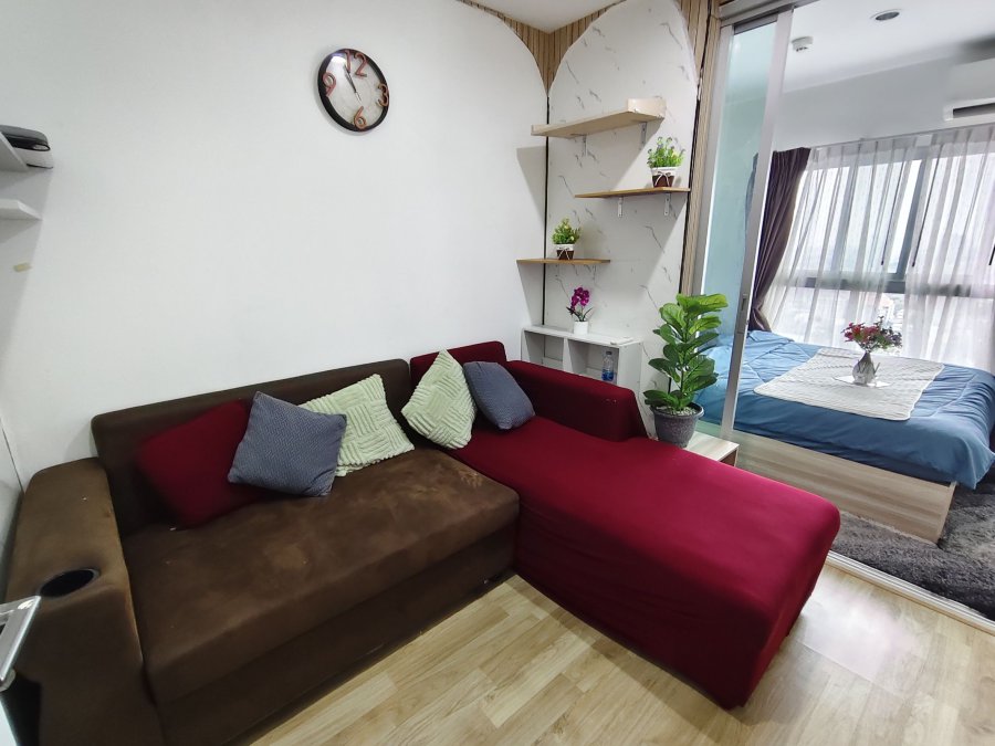 ให้เช่า  พลัมคอนโด รามคำแหง สเตชั่น 1 นอน 1 น้ำ ขนาด 23 ตร.ม. ชั้น  23