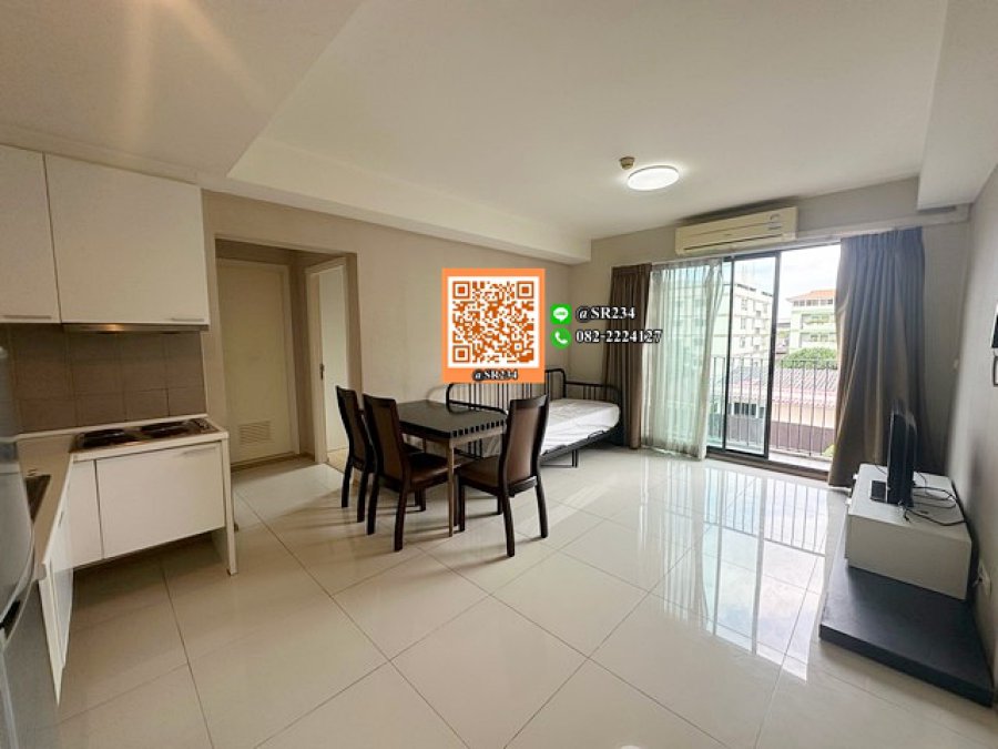 ให้เช่า ฟิวส์ โมเบียส รามคำแหง สเตชั่น ขนาด 55 ตร.ม. 2 นอน 2 น้ำ ชั้น 2 อาคาร B