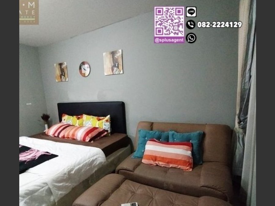 SP2522CR ให้เช่าคอนโด  ไอ-เฮ้าส์ ลากูน่า การ์เด้น ขนาด 26 ตรม. ชั้น2 ตึกC