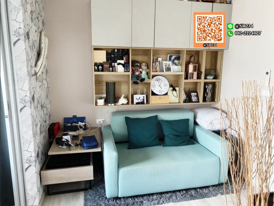 ให้เช่า/ พลัมคอนโด รามคำแหง สเตชั่น  1 นอน  ขนาด 23 ตร.ม. ชั้น 17