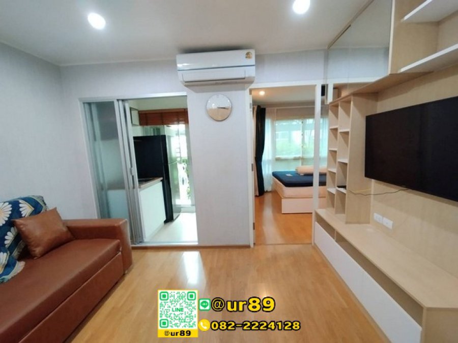 ให้เช่า คอนโดยูดีไลท์ แอท อ่อนนุช สเตชั่น  1 ห้องนอน 1 ห้องน้ำ ขนาด 30 ตร.ม. ชั้น 7 พร้อมเฟอร์นิเจอร์และเครื่องใช้ไฟฟ้า