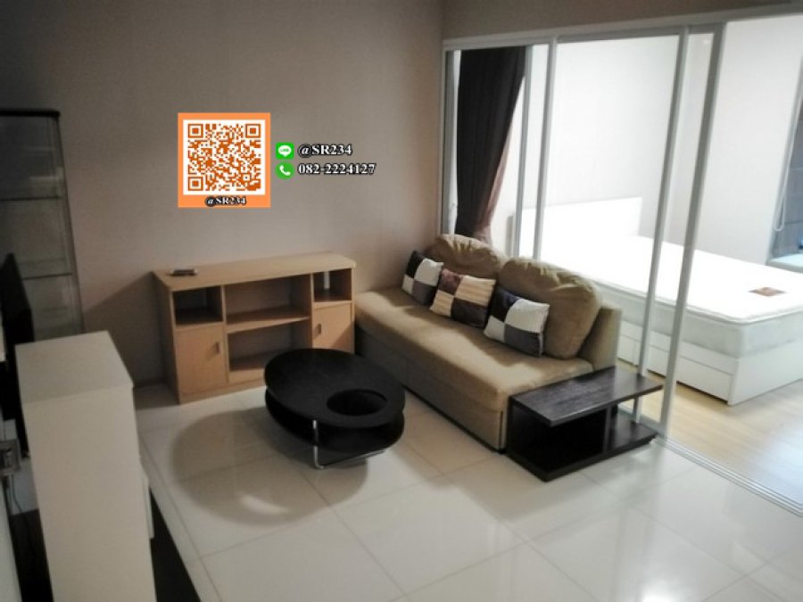 ให้เช่า ฟิวส์ โมเบียส รามคำแหง สเตชั่น ขนาด 29 ตร.ม. 1 นอน 1 น้ำ ชั้น 2 อาคาร B 