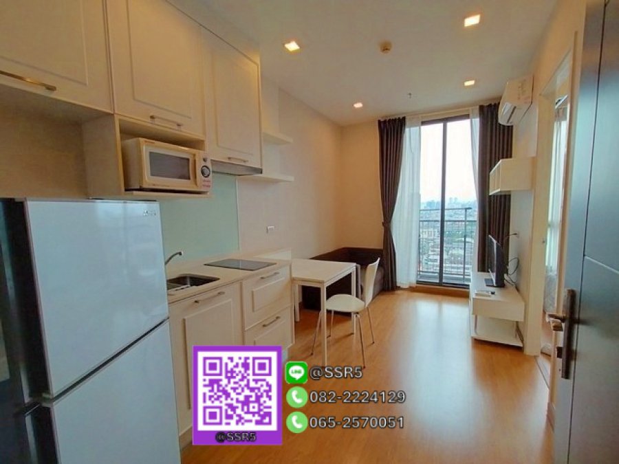 ให้เช่า คิว เฮ้าส์ สุขุมวิท 79    1 ห้องนอน  ขนาด 31  ตร.ม. ชั้น 17