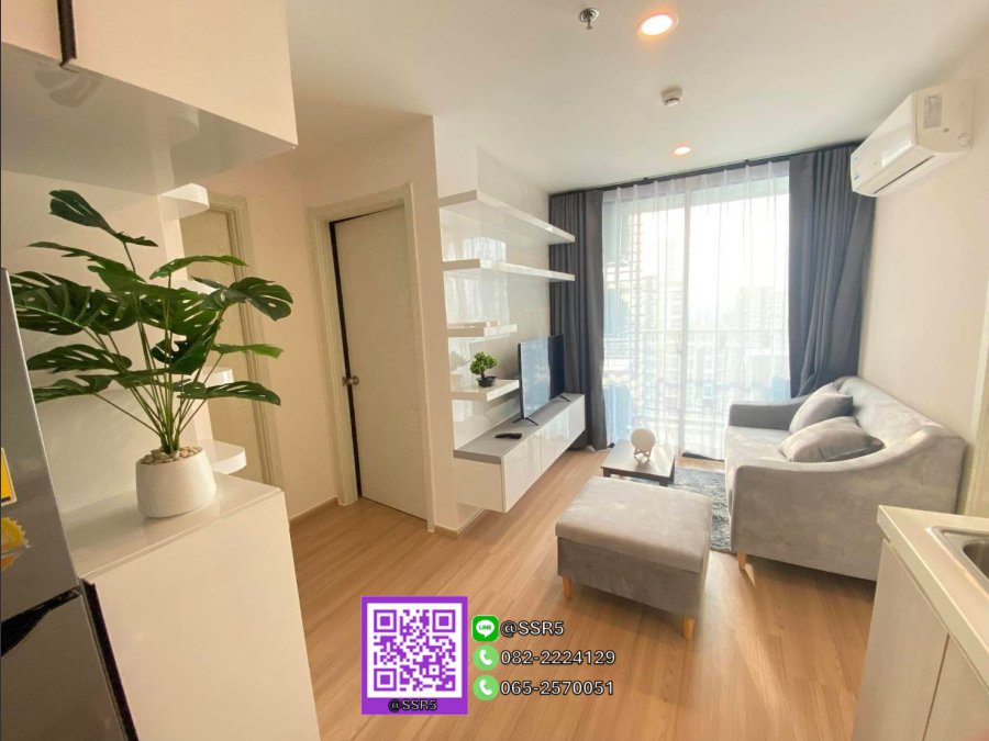 ให้เช่า อาร์ทีมิส สุขุมวิท 77  2 ห้องนอน  ขนาด  47 ตร.ม. ชั้น 30