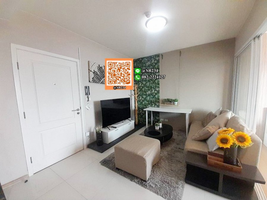 ให้เช่า ฟิวส์ โมเบียส รามคำแหง สเตชั่น อาคาร A   ขนาด 29 ตร.ม.ชั้น 25