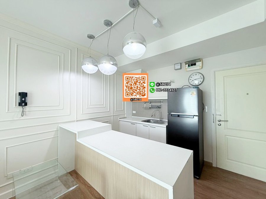 ให้เช่า ฟิวส์ โมเบียส รามคำแหง สเตชั่น ขนาด 38 ตร.ม. 1 นอน 1 น้ำ ชั้น 29 อาคาร B