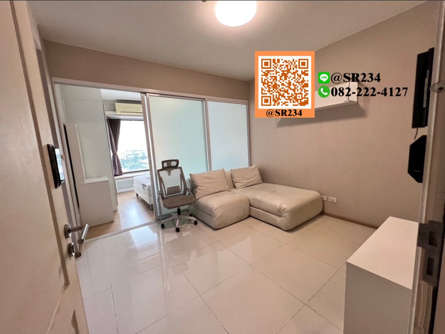 ให้เช่า ฟิวส์ โมเบียส รามคำแหง สเตชั่น 1 นอน 1 น้ำ  ขนาด 29 ตร.ม.ชั้น 8 อาคาร A