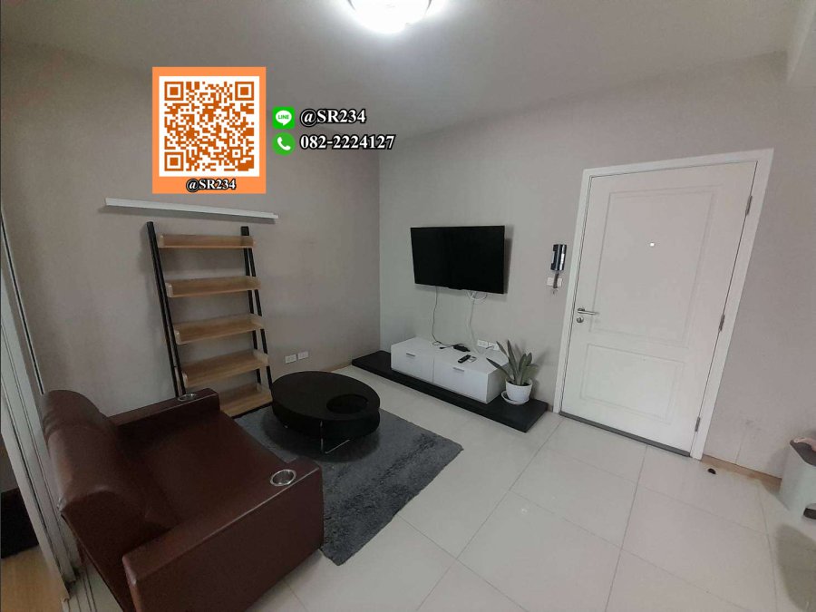 ให้เช่า ฟิวส์ โมเบียส รามคำแหง สเตชั่น  1 ห้องนอน 1 ห้องน้ำ  ขนาด 29 ตร.ม.ชั้น 5 อาคาร B