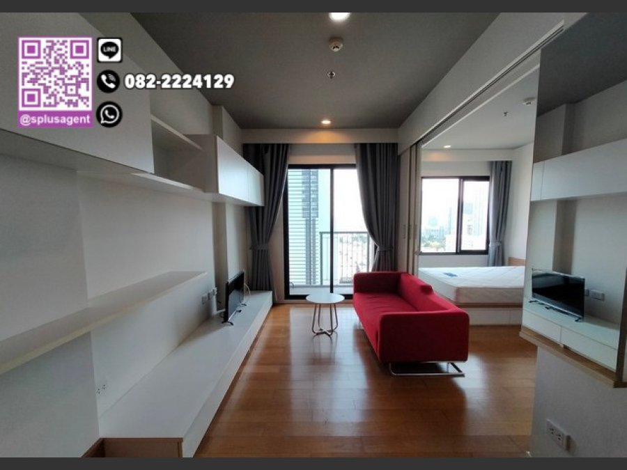 ให้เช่า บลอคส์ 77  1 ห้องนอน  ขนาด  40 ตร.ม. ชั้น 12